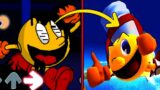 References In FNF Vs Corrupted Pac-Man x FNF Mod | Learn with Pibby | Glitch Pibby