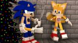 FNF Corrupted Wheel of Fortune “SLICED” But Everyone Sings It – Sonic and Tails Minecraft Animation