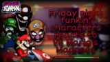 Friday night funkin' characters reacts to VS Mario's Madness | Part 2 | Gacha Club