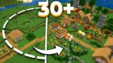 30+ Ways to Improve Your Village in Minecraft!