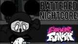 Battered (Nightcore) | Friday Night Funkin' Vs Mickey Mouse