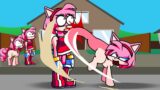 Block Head but… Amy is everywhere | FNF Amy vs Pinkie Pie