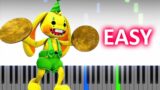 Bunzo Bunny Piano tutorial | Poppy Playtime chapter 2 Friday night funkin animation