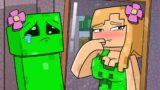 CREEPER became BEAUTIFUL GIRL ?! SAD STORY – Minecraft Animation