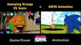 Corrupted Annoying Orange VS Sonic “SLICED” | Come Learn With Pibby x FNF Animation