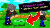 Crafting Explosive Creeper Cake In Minecraft | Malayalam | Gamerboy2.0