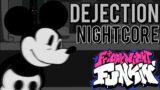 Dejection (Nightcore) | Friday Night Funkin' Vs Mickey Mouse