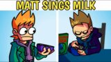 EDDSWORLD'S CHARACTERS MATT & TOM SING MILK || Friday Night Funkin – Matt Sing Milk || milk cover ||