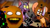 FNF Annoying Orange VS Corrupted Jerry |Glitched Legends |Annoying Orange x Come Learn With Pibby