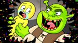 FNF Belike 5 Nights at Shrek's Hotel?! -Poppy Playtime Chapter 2 | Animation| FNF Corrupted “SLICED”
