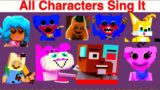FNF Character Test | But Different Characters Sing It | Gameplay VS Minecraft