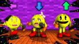 FNF Character Test | Gameplay VS 3D Minecraft Animation | Corrupted Pacman | Mrs. Pacman | Pibby