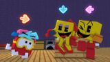 FNF Character Test | Gameplay VS Minecraft Animation | Ms. Pac-man