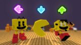 FNF Character Test | Gameplay VS Minecraft Animation | Pacman | Pibby