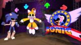 FNF Characters 3D Animation Test vs Gameplay Sonic.exe 3.0