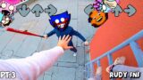 FNF Corrupted “SLICED” Got Me Like PART 3 | Annoying Orange x Parkour x Pibby x Huggy Wuggy