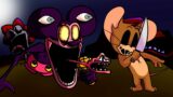 FNF Creepy Mokey VS Jerry.EXE | Tom's Basement Show VS Mokey's Show