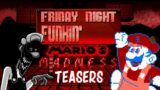 FNF || Every Mario Madness V2 Information/Teasers we got this far…