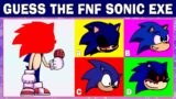 FNF Friday Night Funkin Sonic Quiz 103 | Spot The Difference Fnf Sonic