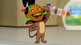 FNF Jerry Vs Pibby Annoying Orange Sings Sliced | New Tom & Jerry's Basement Show – FNF Mod Cover