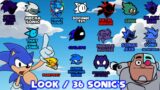 FNF – Look / 36 Sonic's (VS BIRD 2.0 OUT NOW)