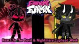 FNF React To Indie Cross Part4  (The Devils And Nightmare Cuphead Week)