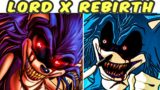 FNF VS Lord X:The Rebirth of a demon FULL WEEK (Sonic.exe) | FNF MOD/HARD/FC | Friday Night Funkin