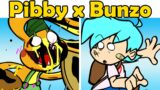 FNF VS. Pibby Bunzo Corrupted WEEK | Pibby Poppy Playtime (Come learn with Pibby x FNF Mod)