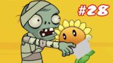 FNF and PvZ Animation #28: Boyfriend chased by Mummy Zombies | Jan Cartoon