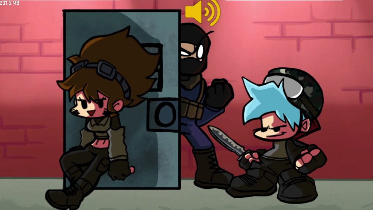 FNF vs Door Stuck / Counter Strike 1.6 Classic Full Game Game videos