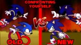 FNF': Sonic.exe Ring Of Despair – Confronting Yourself (Old Vs New) (cys covers comparison)