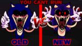 FNF': Vs Sonic.exe 3.0 (Cancelled Build) – You Can't Run (OLD VS NEW) (2.0 and 3.0 comparison)