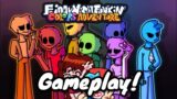 Friday Night Funkin Colors Adventure (Gameplay) Chapter Red