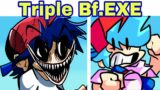 Friday Night Funkin’ – Triple Bf.EXE VS Bf.EXE “Triple Trouble Cover” (FNF Mod)