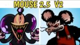 Friday Night Funkin VS MOUSE 2.5 v2 RELEASED !! VS MOUSE 2.5 UPDATE || CREEPY PASTA || OFFICIAL ||