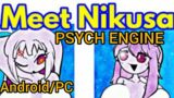 Friday Night Funkin VS Nikusa | Meet Nikusa (READ DESC) Beta Test| FNF MOD #fnf #nikusa