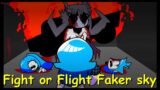 Friday Night Funkin': Fight or Flight Faker sky Full Week [FNF Mod/Hard/Cover]