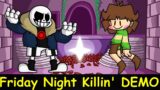 Friday Night Funkin': Friday Night Killin' (VS Sans) Full Demo [FNF Mod/HARD/Sans/Chara/Undertale]