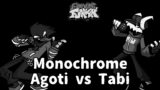 Friday Night Funkin' – Monochrome but Agoti (old) And Tabi Sing it