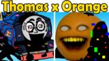 Friday Night Funkin' Pibby Thomas Train VS. Pibby Annoy Orange (Come and learn with Pibby x FNF Mod)