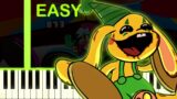 Friday Night Funkin' VS Bunzo Bunny – EASY Piano Tutorial