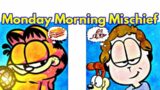 Friday Night Funkin' VS Monday Morning Mischief | Garfield (FNF Mod/Hard/Demo)