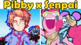 Friday Night Funkin' VS. Pibby Senpai HIGH EFFORT PIBBY EDITION(Come and learn with Pibby x FNF Mod)