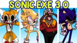 Friday Night Funkin' VS SONIC.EXE 2.5 / 3.0 FULL WEEK (CANCELLED BUILD) (FNF Mod/Majin/Encore/Tails)