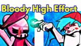 Friday Night Funkin' Vs Bloody High Effort | Piggy (FNF Mod/Hard)