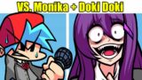 Friday Night Funkin' Vs Monika + Doki Doki Takeover BAD ENDING (FNF Mod)