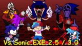 Friday Night Funkin': Vs Sonic.EXE 2.5 / 3.0 INCOMPLETE OFFICIAL RELEASE [Cancelled Build]