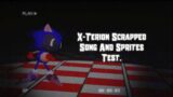 Friday night funkin | Vs Sonic EXE 2.5/3.0 | X-Terion Substantial SCRAPPED SONG AND SPRITES |