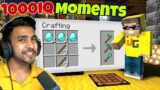 Gamers 1000IQ Moments In Minecraft | Techno Gamerz, GamerFleet, SmartyPie, Dreamboy, Mythpat,Bbs