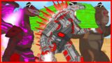 Godzilla and Kong vs MechaGodzilla in Friday Night Funkin – Coffin Dance Song (Cover)